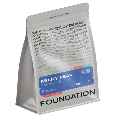 Kawa ziarnista Foundation Coffee Roasters Milky Peak Espresso 1kg