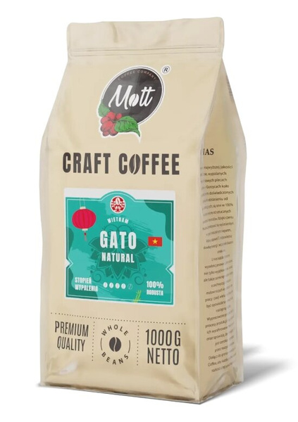 Kawa ziarnista Mott Coffee Gato 1kg