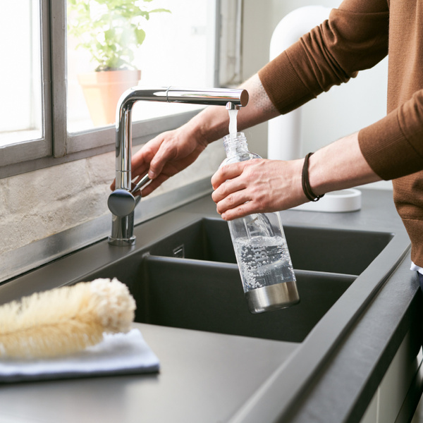 Zestaw 2 butelek plastikowych PET BRITA sodaONE 1l