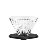 Szklany dripper Timemore Crystal Eye Glass 01 PC Holder - Czarny