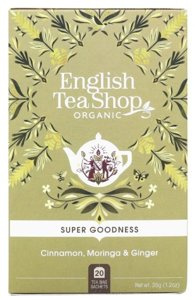 Ziołowa herbata English Tea Shop Cinnamon Moringa Ginger 20x1,75g