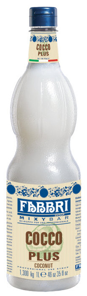 Syrop FABBRI Mixybar Cocco Plus Coconut 1l - orzech kokosowy