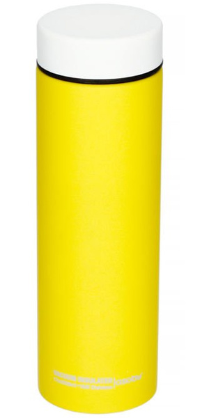 Asobu Le Baton Travel Bottle - żółto-biała butelka termiczna 500 ml - NIEDOSTĘPNY