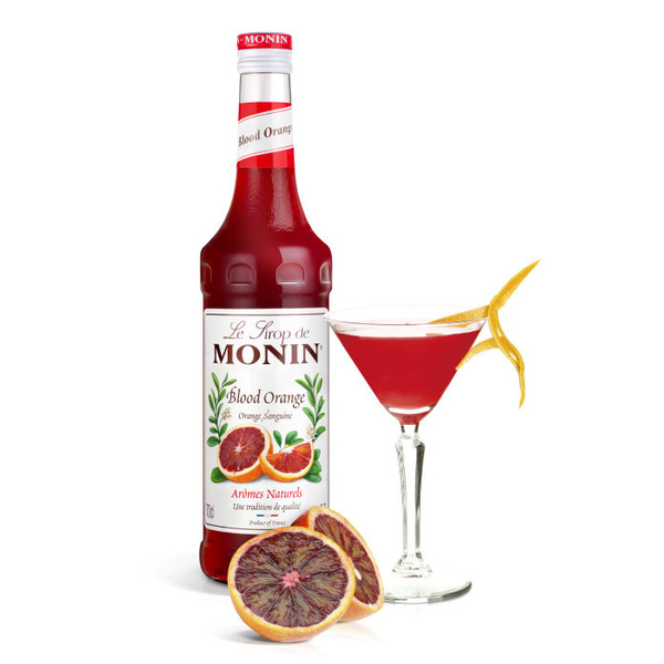 Syrop BLOOD ORANGE MONIN 0,7 l - czerwona pomarańcza