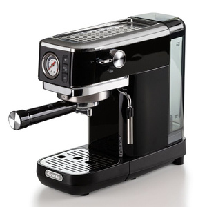 Ekspres do kawy Ariete Perfetto Slim Metal Manometro Moderna 1381/32 - Czarny