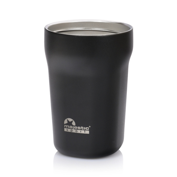 Kubek termiczny Majestic Sport Hoody 420 ml - Czarny
