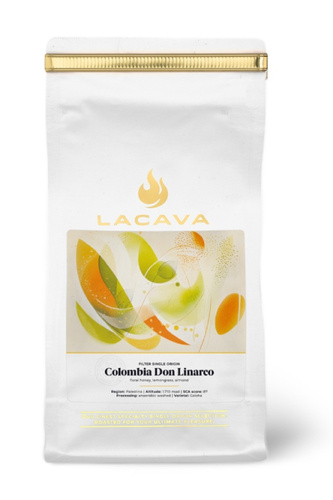 Kawa ziarnista LaCava Colombia Don Linarco Filter 200g – NIEDOSTĘPNY
