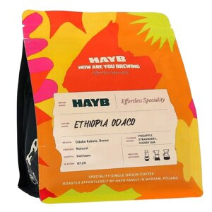 Kawa ziarnista HAYB Etiopia Odaco Natural 250g - NIEDOSTĘPNY - opinie w konesso.pl