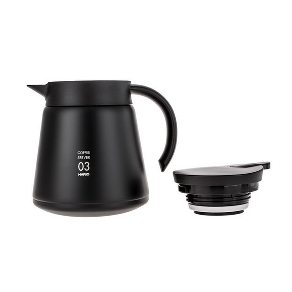 Server Hario Insulated Stainless Steel V60-03 Czarny - 800ml 