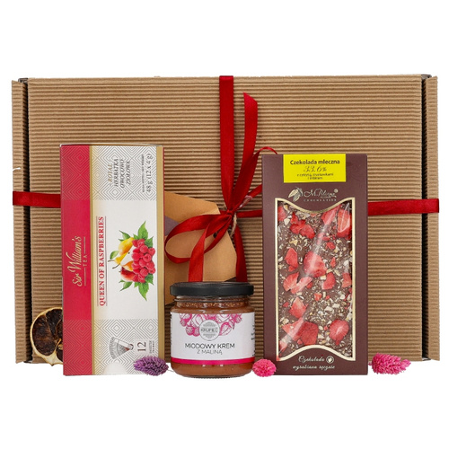 Zestaw prezentowy dla pracownika - Maliny i truskawki