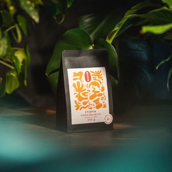 Kawa ziarnista ZAO Coffee Etiopia Sebseb Aba Mecha 250g – NIEDOSTĘPNY