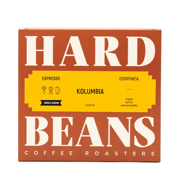 Kawa ziarnista Hard Beans Kolumbia Sunshine 250g