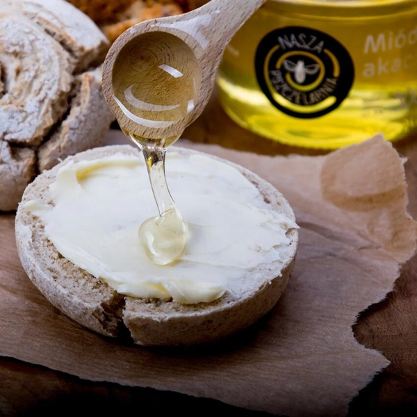 Miód akacjowy Nasza Pszczelarnia 450g