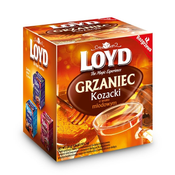 Herbata Loyd Grzaniec Kozacki o smaku miodowym 10x3g