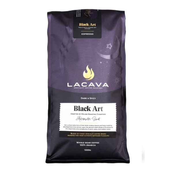 Kawa ziarnista LaCava Black Art Espresso Blend1kg