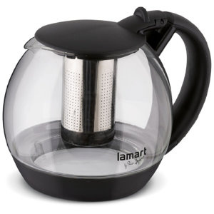 Dzbanek z zaparzaczem Lamart Bulb 2l - Czarny