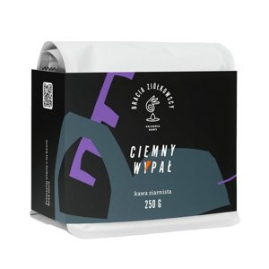 Kawa ziarnista Bracia Ziółkowscy Ciemny Wypał 250g