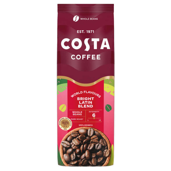 Kawa ziarnista Costa Coffee Bright Latin Blend 1kg - NIEDOSTĘPNY