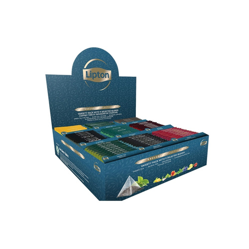 Zestaw herbat Lipton Exclusive Variety Pack -108 piramidek – NIEDOSTĘPNY