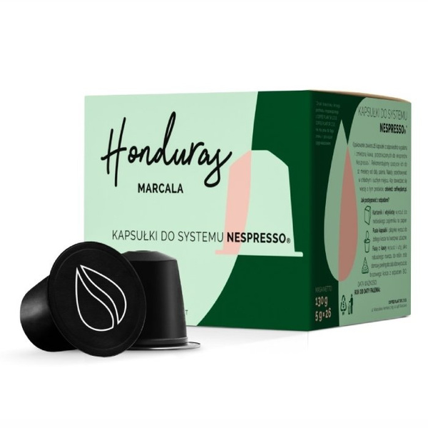 Kapsułki do Nespresso COFFEE PLANT Honduras Marcala 26 sztuk - NIEDOSTĘPNY
