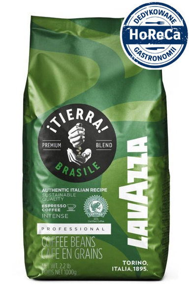 Kawa ziarnista Lavazza Tierra Brazil Espresso 1kg – NIEDOSTĘPNY