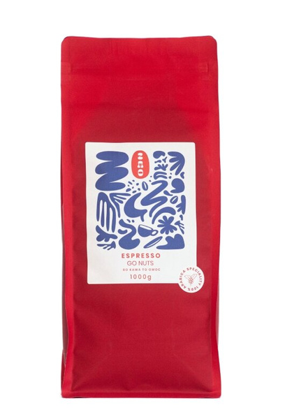 Kawa ziarnista Zao Coffee Espresso Go Nuts 1kg – NIEDOSTĘPNY