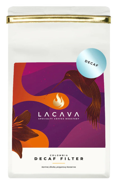 Kawa ziarnista LaCava Colombia Decaf Filter 250g - NIEDOSTĘPNY
