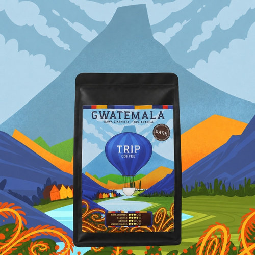 Kawa ziarnista Trip Coffee Gwatemala Dark 250g