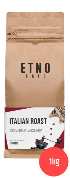 ZESTAW Kawa ziarnista La Brasiliana Marfisa 1kg + Etno Cafe Italian Roast 1kg
