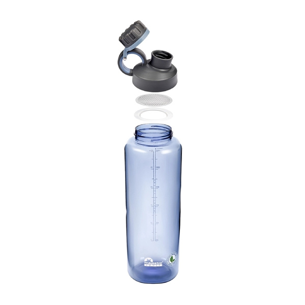 Butelka na wodę Majestic Sport James Clear 1500ml - Niebieska