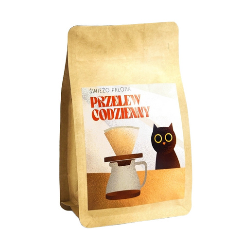 Kawa ziarnista Świeżo Palona Codzienny Przelew Tanzania Washed 250g – NIEDOSTĘPNY