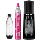 ZESTAW Saturator do wody gazowanej SodaStream Terra + butelka 1l + torba + książka + pepsi 440ml