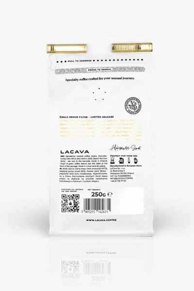 Kawa ziarnista LaCava Ethiopia Alemayehu 250g – NIEDOSTĘPNY