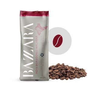 Kawa ziarnista Bazzara ESPRESSO INDIA MONSOONED MALABAR 250g - opinie w konesso.pl