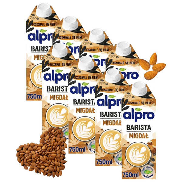 ZESTAW - Napój ALPRO Barista Almond - Migdałowe 8x750 ml
