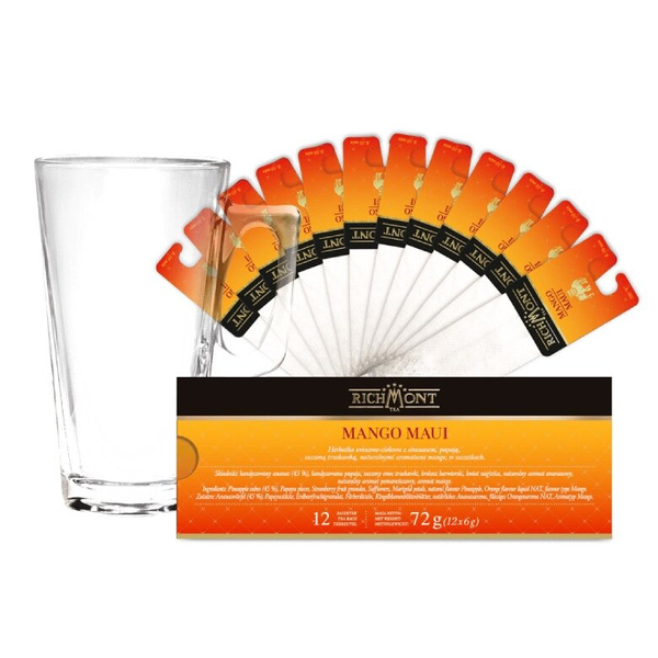 ZESTAW Richmont Mango Maui + Szklanka Richmont Hot 370ml