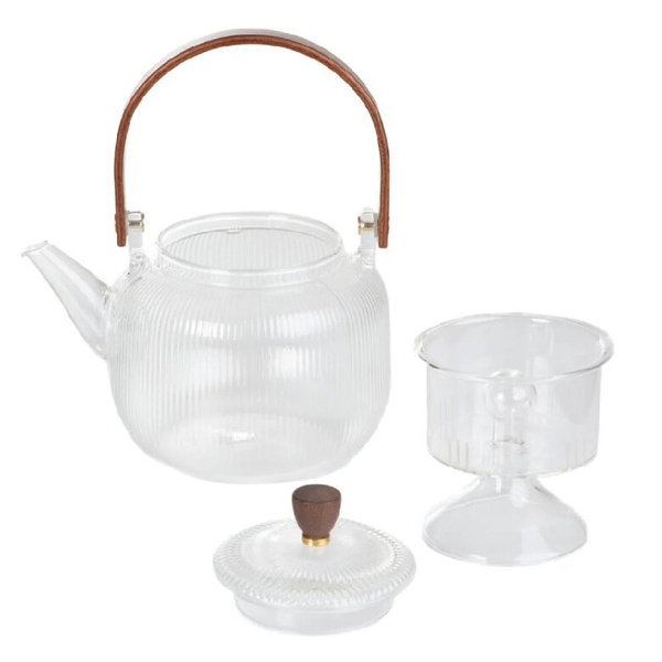 Szklany dzbanek z zaparzaczem Homla Elsie 880 ml - NIEDOSTĘPNY