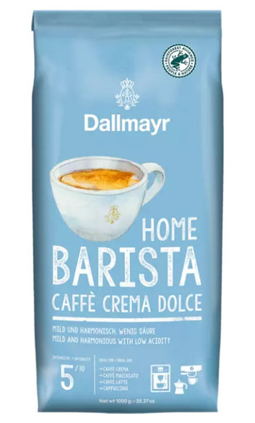 Kawa ziarnista Dallmayr Home Barista Caffe Crema Dolce 1kg