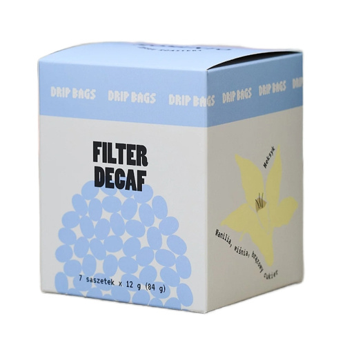 Dripbagi Momento Filter Decaf - bezkofeinowa 7x12g