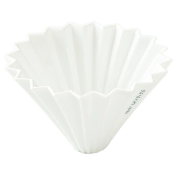 Ceramiczny Origami Dripper M - Biały