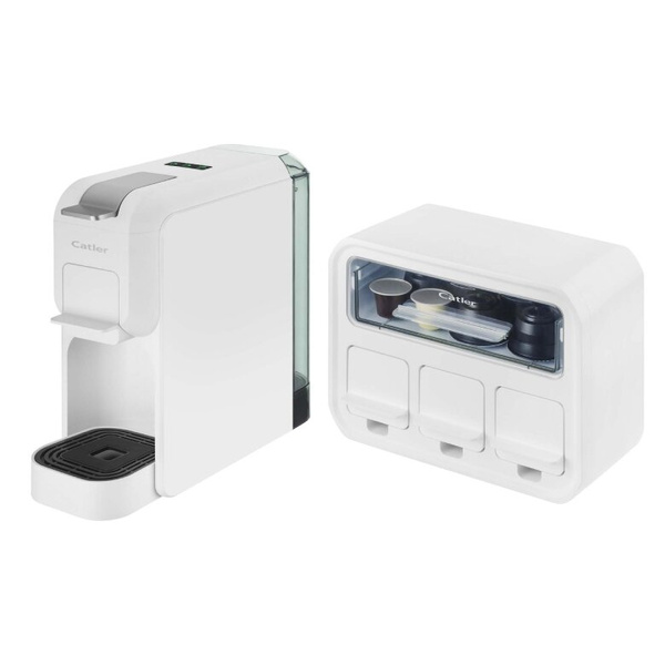 Kapsułkowy ekspres do kawy Catler ES 720 W + Szuflada na kapsułki