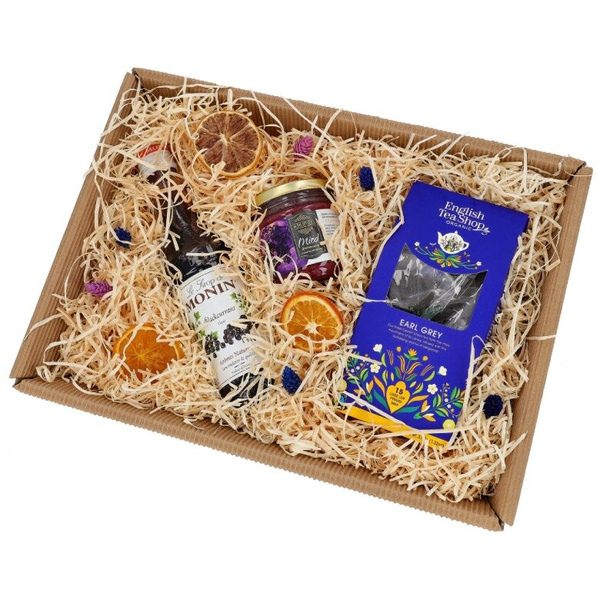 Zestaw prezentowy dla babci i dziadka - Herbata, miód i syrop