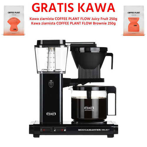 Ekspres do kawy Moccamaster KBG 741 Select Black - Czarny + GRATIS KAWA 2x250g