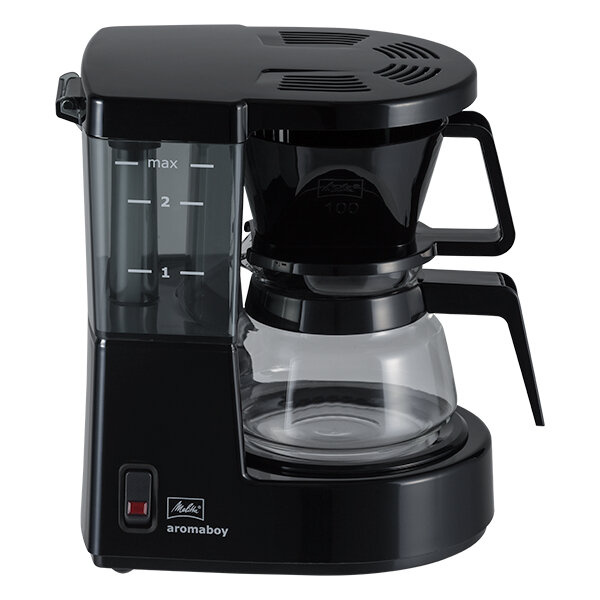 Ekspres przelewowy Melitta Aromaboy 1015-02 - Czarny + 250G KAWY GRATIS