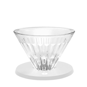 Szklany dripper Timemore Crystal Eye 01 White