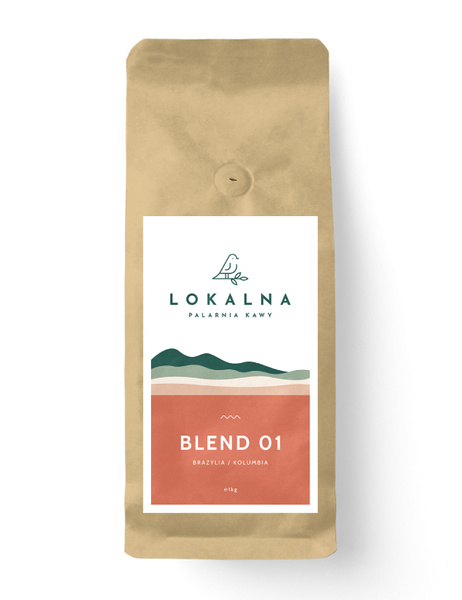 Kawa ziarnista Lokalna Palarnia Kawy Blend 01 1kg