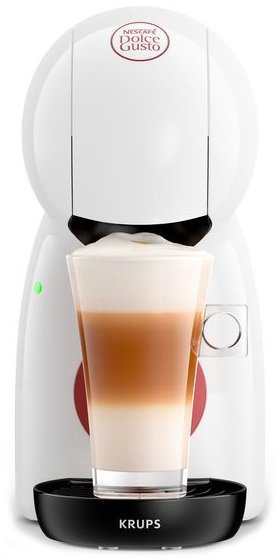 Ekspres do kawy na kapsułki Dolce Gusto KRUPS Piccolo XS White KP1A01 - NIEDOSTĘPNY