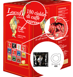 Kawa Lucaffe Mr. Exclusive - saszetki ESE 150 sztuk