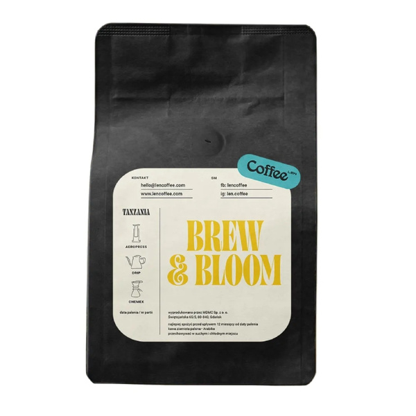 Kawa ziarnista Leń Coffee Tanzania Sambewe 250g – NIEDOSTĘPNY