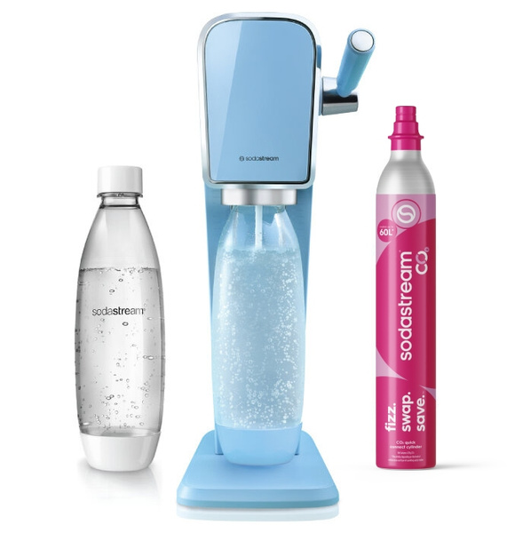 Saturator do wody gazowanej SodaStream Art - Misty Blue zestaw startowy